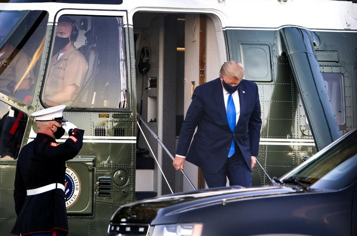 Oglasio se Trump iz bolnice: Ljekari su fantastični