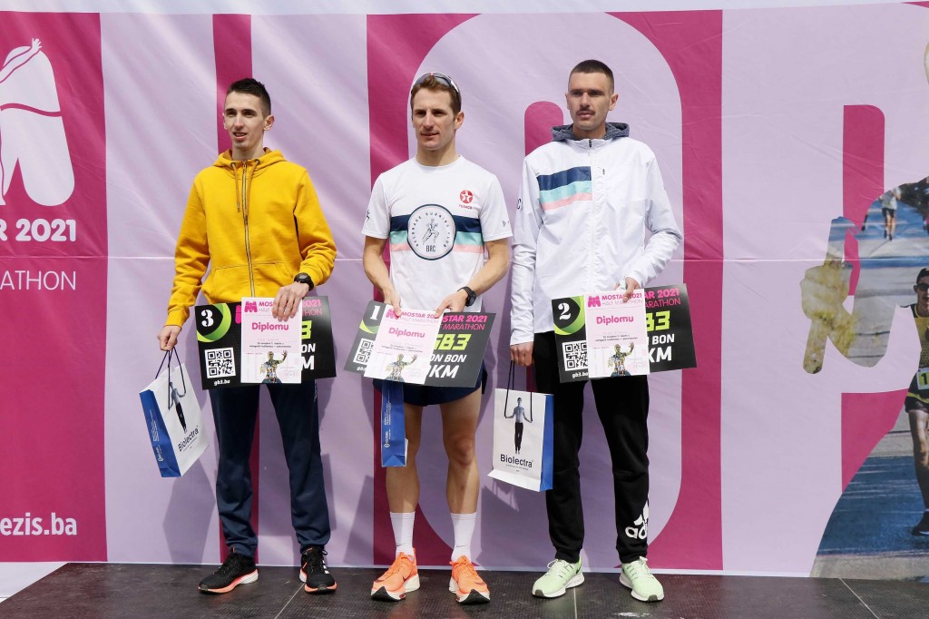 Ognjen Stojanović iz Srbije pobjednik mostarskog polumaratona