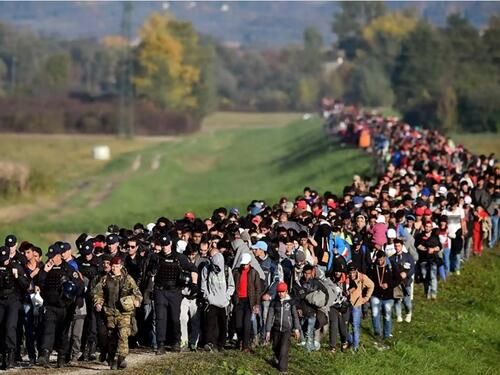 Ogroman rast broja ilegalnih migranata u Sloveniji