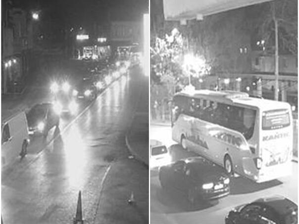 Ogromna gužva na graničnom prijelazu B. Gradišku, zbog požara obustavljen saobraćaj na M-17