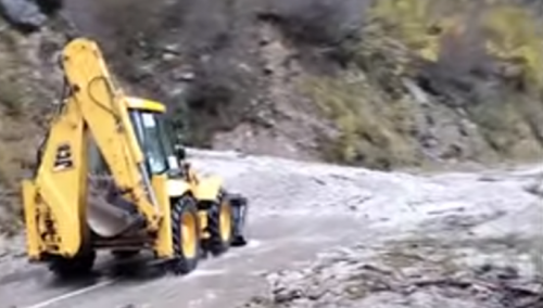 Ogromno klizište sručilo se na put Jablanica - Blidinje