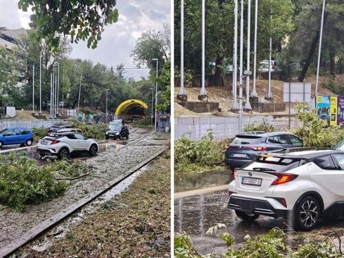 Ogromno nevrijeme pogodilo Split, jedan brod potonuo