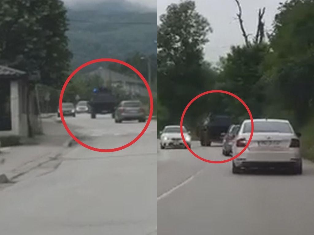 Oklopna vozila MUP-a RS na ulazu u Srebrenicu, oglasio se Suljagić