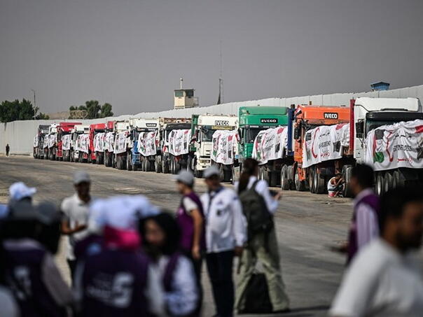 Oko 170.000 tona humanitarne pomoći čeka ulaz u Pojas Gaze