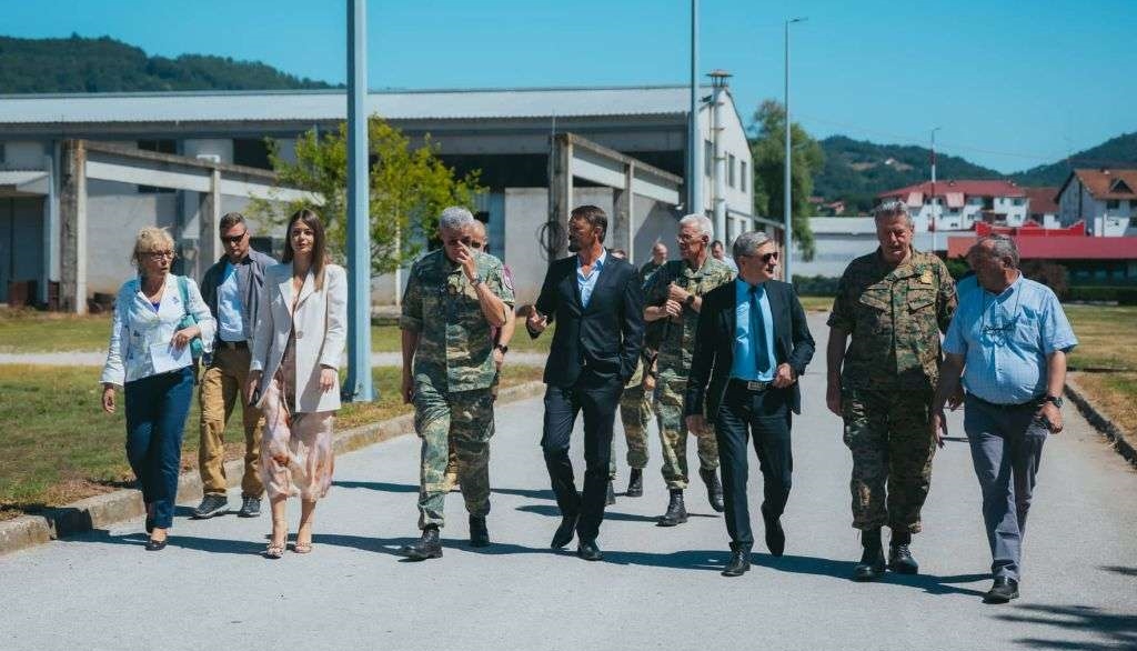 Okolić i Wessely posjetili zavod Tehnički remont Bratunac