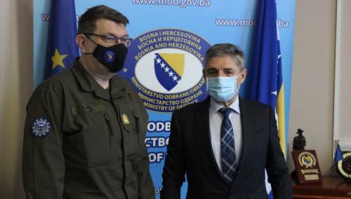 Okolić primio u nastupnu posjetu novog komandanta EUFOR-a