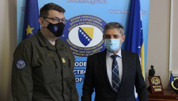 Okolić primio u nastupnu posjetu novog komandanta EUFOR-a