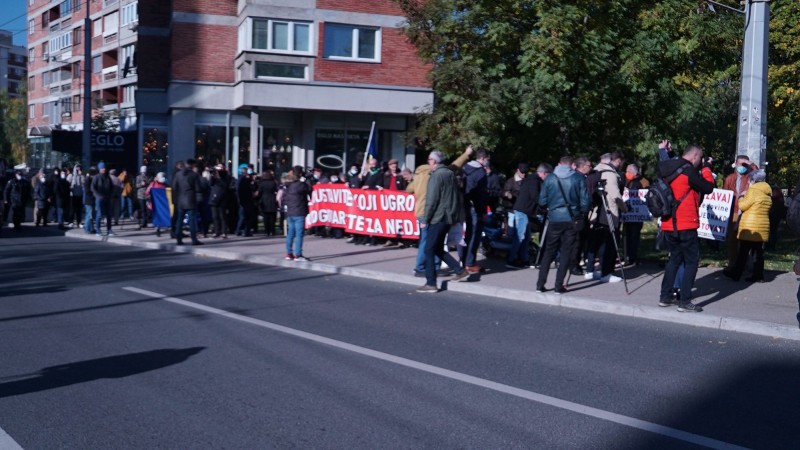 Okončan protest: Građani razgovarali sa zvaničnicima OHR-a