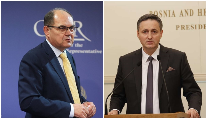 Okončan sastanak Bećirovića i Schmidta u OHR-u