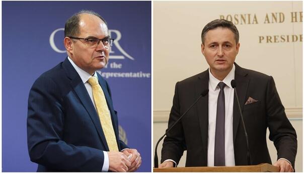 Okončan sastanak Bećirovića i Schmidta u OHR-u