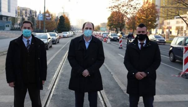 Okončana sanacija tramvajske pruge na Marijin Dvoru