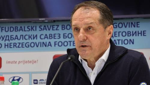 Okupljanje nogometne reprezentacije BiH danas u Zenici