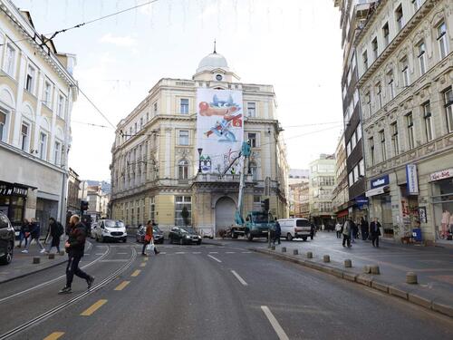 Olimpijski duh na ulicama glavnog grada Bosne i Hercegovine