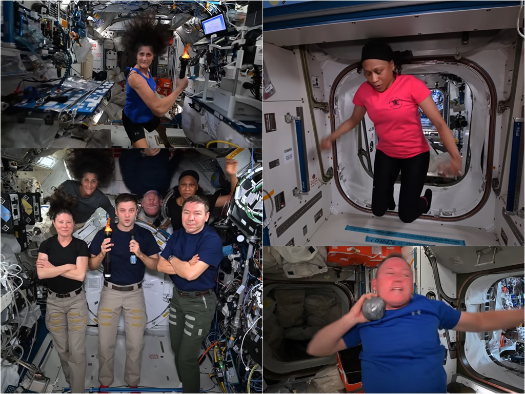 Olimpijski duh stigao do Međunarodne svemirske stanice