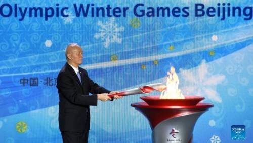Olimpijski plamen stigao je u Peking na Zimske igre