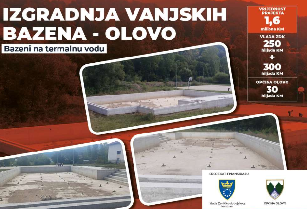 Olovo dobija savremeni bazenski kompleks na termalnu vodu 