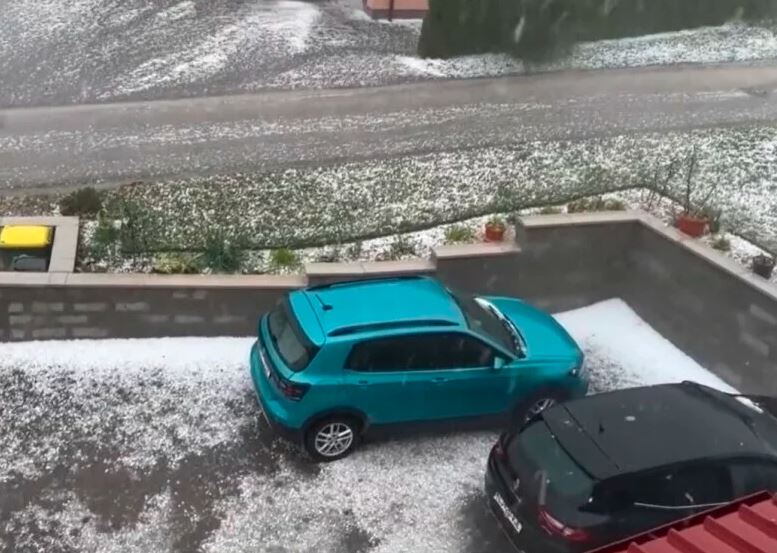 Oluja pogodila Sloveniju, nevrijeme ide prema BiH