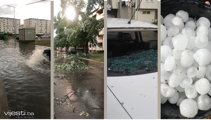 Oluja stigla i u BiH, ispaljeno više od 115 protivgradnih raketa