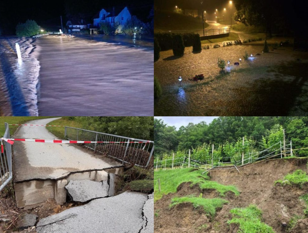 Oluja uništila mostove i objekte u Sloveniji, upuć