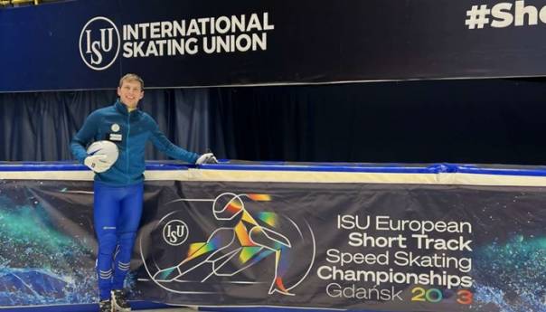 Omeragić 25. u disciplini 1500 m na EP u brzom klizanju