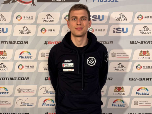 Omeragić nastavlja sezonu učešćem na Evropskom seniorskom prvenstvu u brzom klizanju