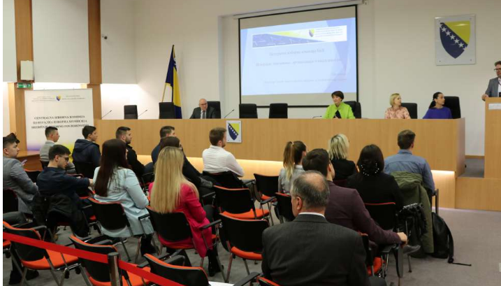 Omladinski politički lideri u studijskoj posjeti Centralnoj izbornoj komisiji BiH