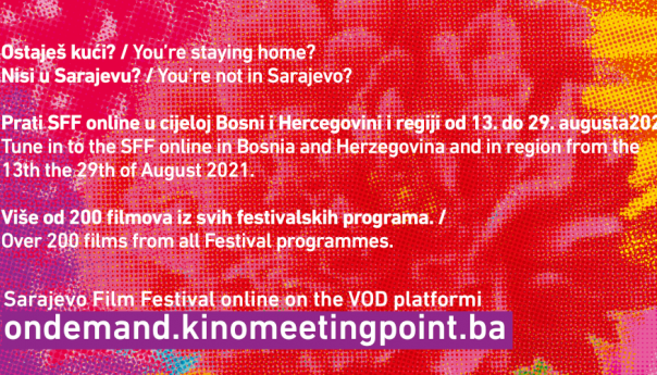 Omogućeno i online praćenje filmova 27. Sarajevo Film Festivala