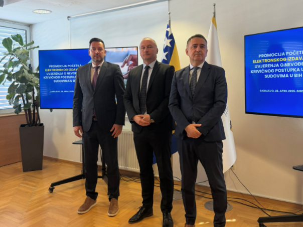 Omogućeno online izdavanje uvjerenja o nevođenju krivičnog postupka