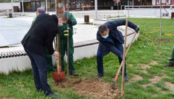 Općina Centar: Sadnjom drveća obilježen Dan planete Zemlje