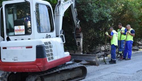 Općina Centar: Započela sanacija saobraćajnice u Ulici Gabelina