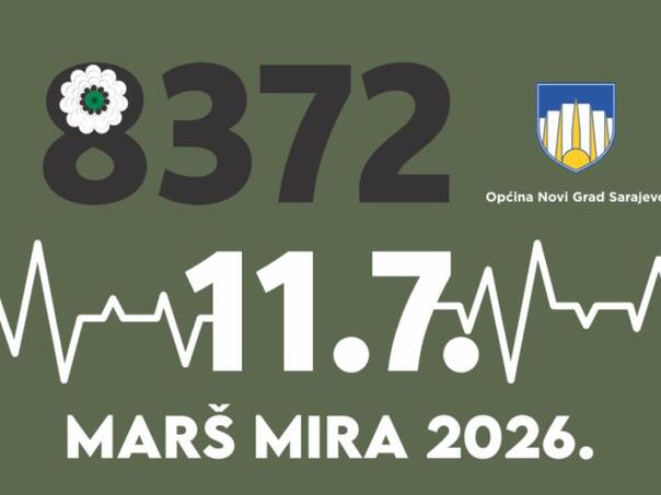 Općina Novi Grad Sarajevo osigurala prevoz učesnika na Marš mira, prijavilo se 60 osoba