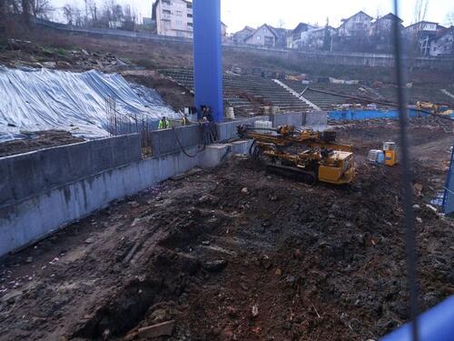 Općina Novo Sarajevo izdvojila 4,6 miliona KM za izgradnju južne tribine Grbavice