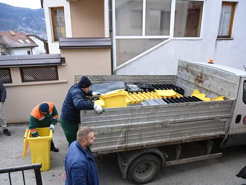 Općina Stari Grad Sarajevo uvodi dvolinijski sistem prikupljanja otpada