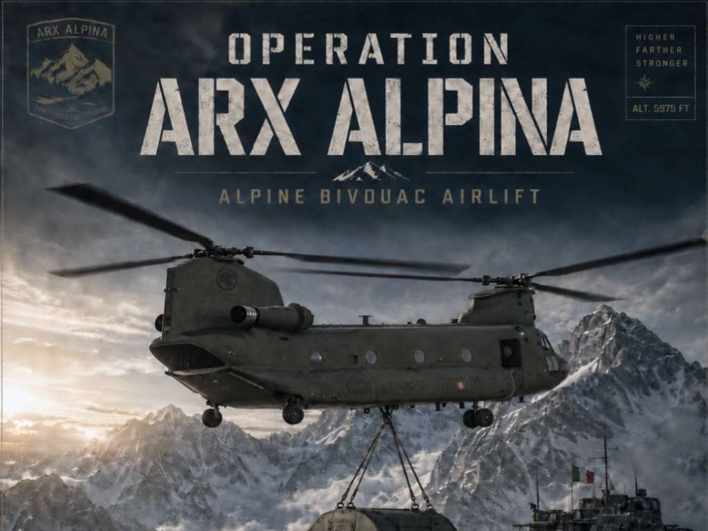 Operacija "Arx Alpina": Helikopterski transport i postavljanje novog planinarskog bivka na Prenju