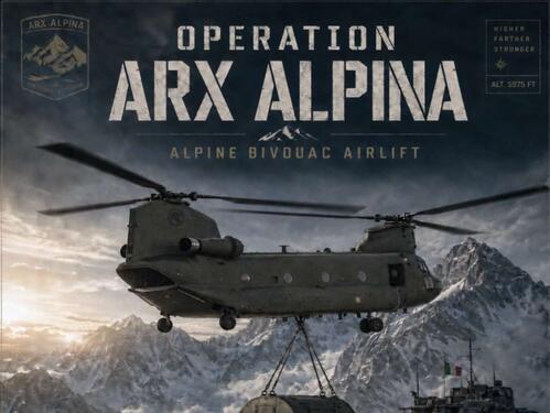 Operacija "Arx Alpina": Helikopterski transport i postavljanje novog planinarskog bivka na Prenju
