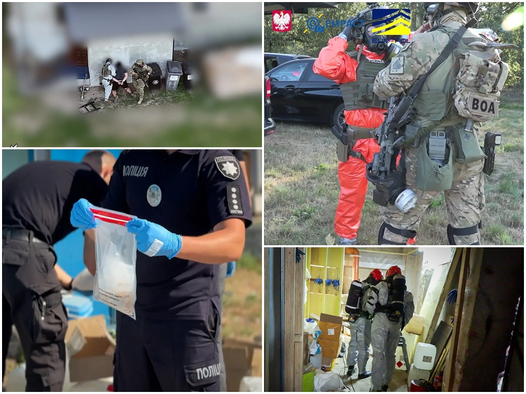 Operacija Europola: Razbijena najveća laboratorija proizvodnje droge u Poljskoj