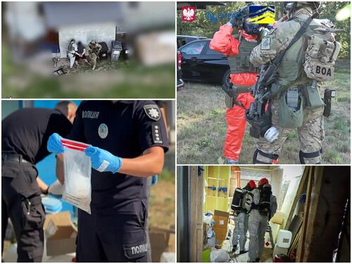 Operacija Europola: Razbijena najveća laboratorija proizvodnje droge u Poljskoj