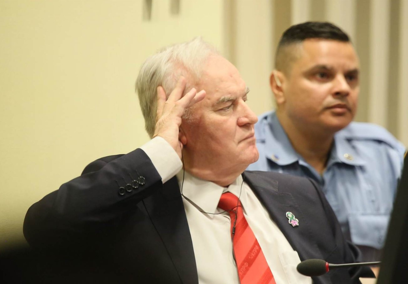 Zločinac Mladić do smrti ostaje u zatvoru