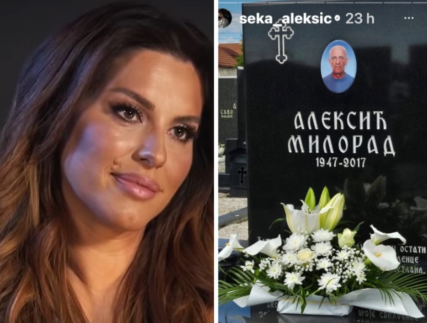 Oproštaj Seke Aleksić od oca koji joj je dugo bio samo sjećanje