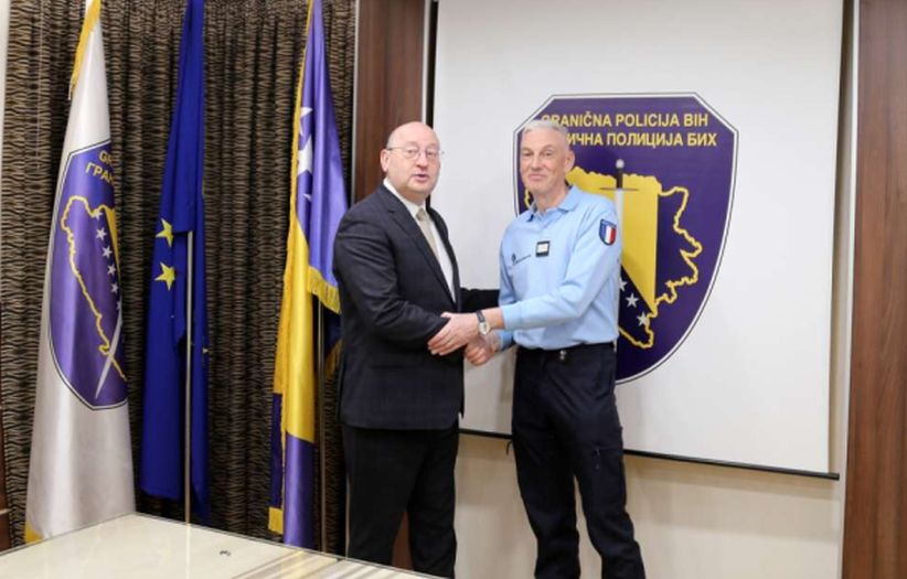 Oproštajna posjeta specijalnog savjetnika EUFOR-a Graničnoj policiji BiH