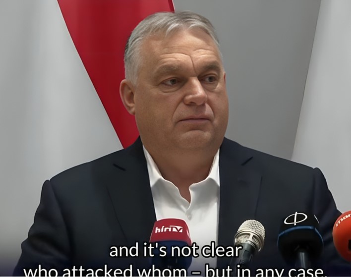 Orban: Nije jasno ko je napao koga