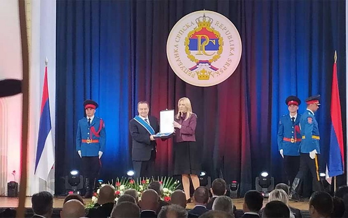 Ordeni RS za Dačića, direktora BIA-e, bivšeg ambasadora Slovenije ...