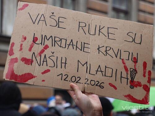 Organizatori protesta objavili četiri zahtjeva za nadležne u KS