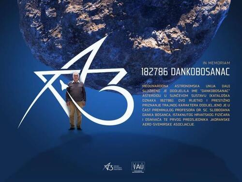 Originalno priznanje: Asteroid u Sunčevom sistemu nosi ime Bosanca