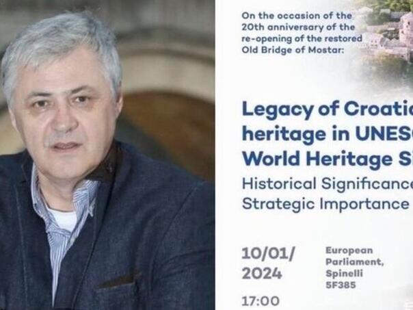 Oručević: Most smo napravili kao spomenik mira, a njegovo rušenje baštine samo 'Hrvati'