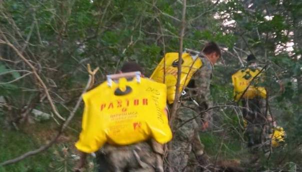 Oružane snage BiH gase veliki šumski požar na Čvrsnici