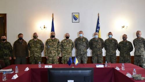 Oružane snage BiH i EUFOR potpisali Plan obuke i saradnje za 2022. godinu