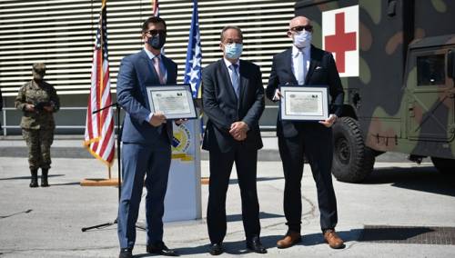 Oružane snage dobile specijalizovana vozila i vojnu ambulantu