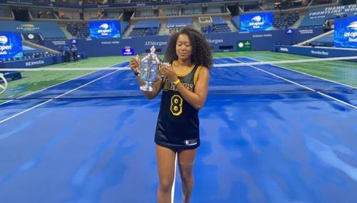 Osaka US Open posvetila Bryantu: Nosim tvoj dres poslije svakog meča i on mi daje snagu