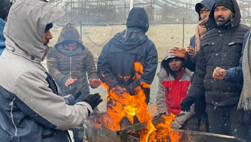 OSBiH postavile šatore u kampu Lipa, migranti i dalje na otvorenom